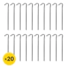 Acél sátorcövek készlet, 20 db