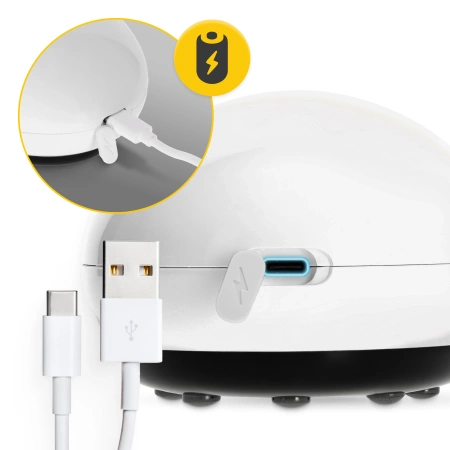 Elektromos köpölyöző, fehér