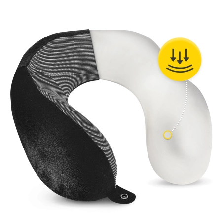 Patkó alakú utazópárna, fekete