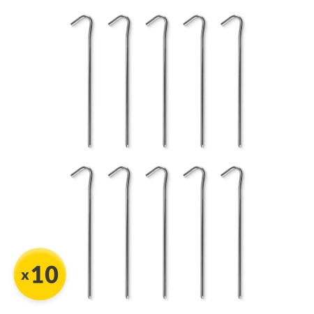 Acél sátorcövek, 10 db