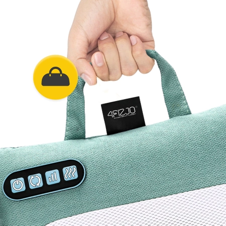 LITE melegíthető masszázspárna, zöld