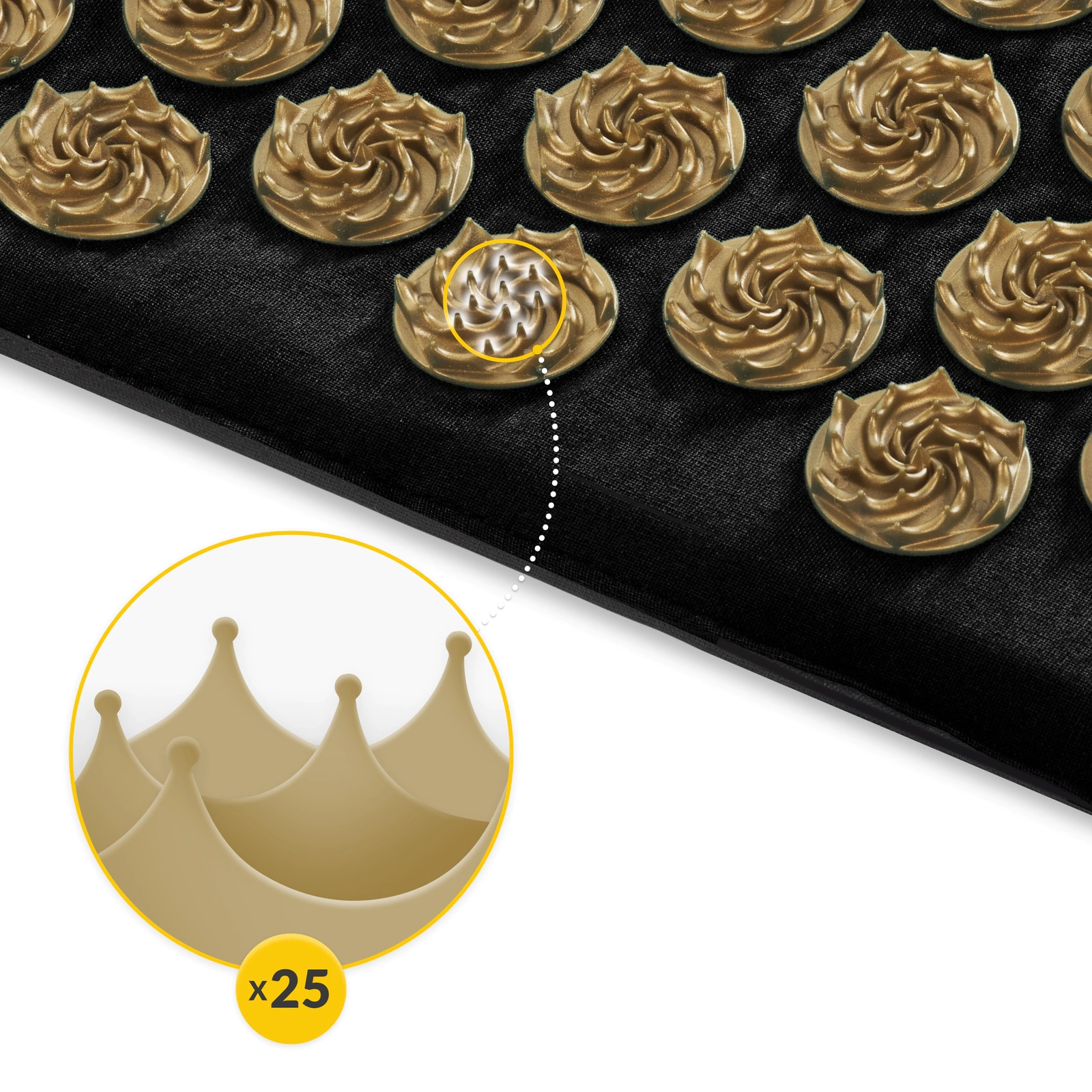 mata do akupresury z kolcami