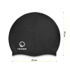 TSUNAMI gyerek úszósapka, fekete
