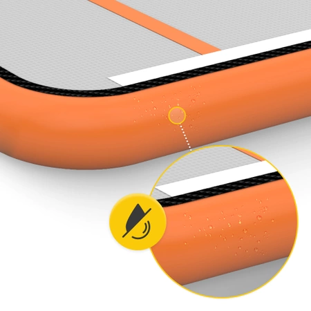 AIR MAT pumpával ellátott akrobatikai pálya, 5 x 2 x 0,2 m