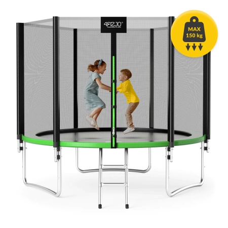 CLASSIC kerti gyerek trambulin, 312 cm, 10 láb