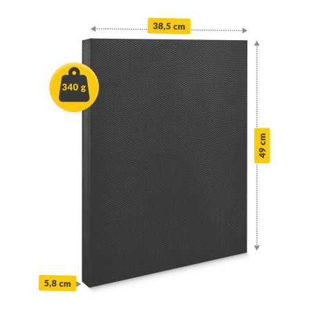 Balance Foam Pad egyensúlyozó szőnyeg, fekete