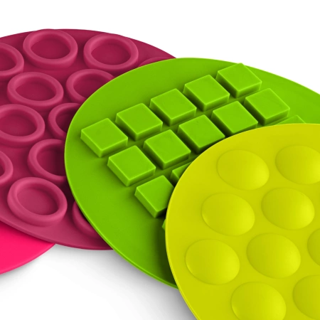 Érzékszervi korongok gyerekeknek, 25 cm, 10 darabos készlet