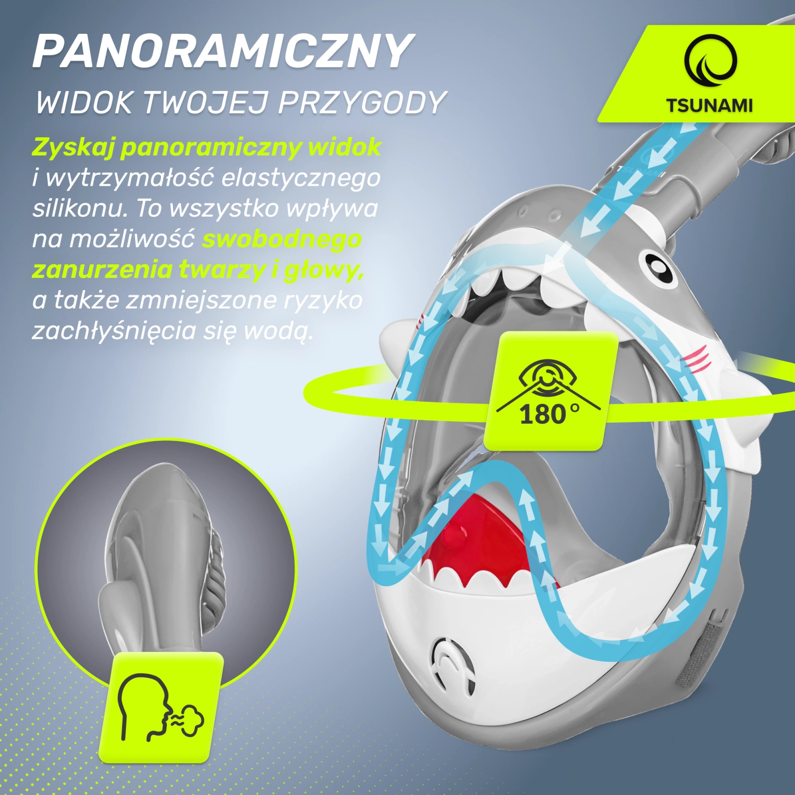maska do nurkowania dla dzieci