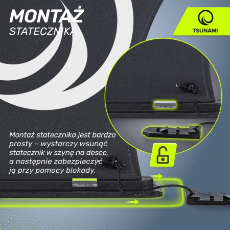 TSUNAMI univerzális uszony SUP deszkához