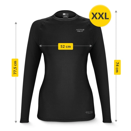 Unisex termikus ruházati szett – fekete 5 az 1-ben szett, L méret