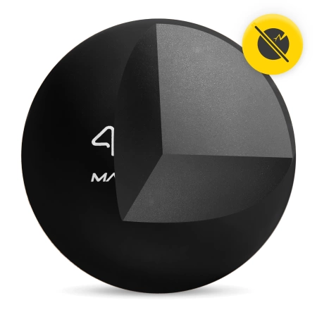 Lacrosse Massage Ball masszázslabda, fekete