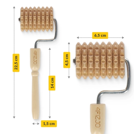 Fa masszírozó roller