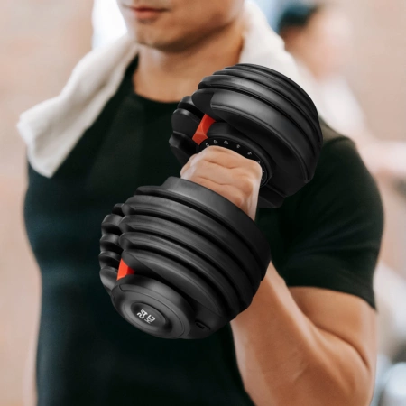 Premium állítható súlyzó, 24 kg