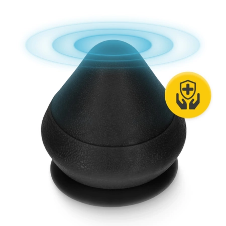 Masszázskúp, fekete