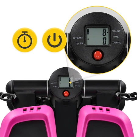 Expanderes taposógép, rózsaszín