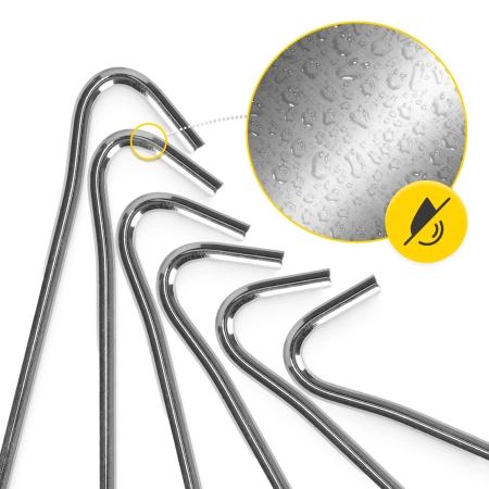 Acél sátorcövek, 10 db