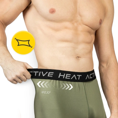 Unisex termikus nadrág - zöld, S méret