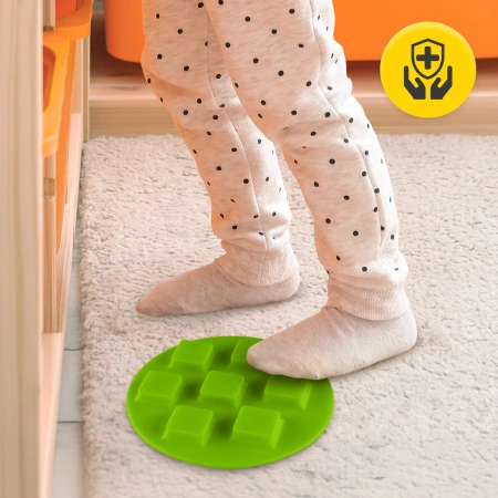 Érzékszervi korongok gyerekeknek, 10 cm, 10 darabos készlet