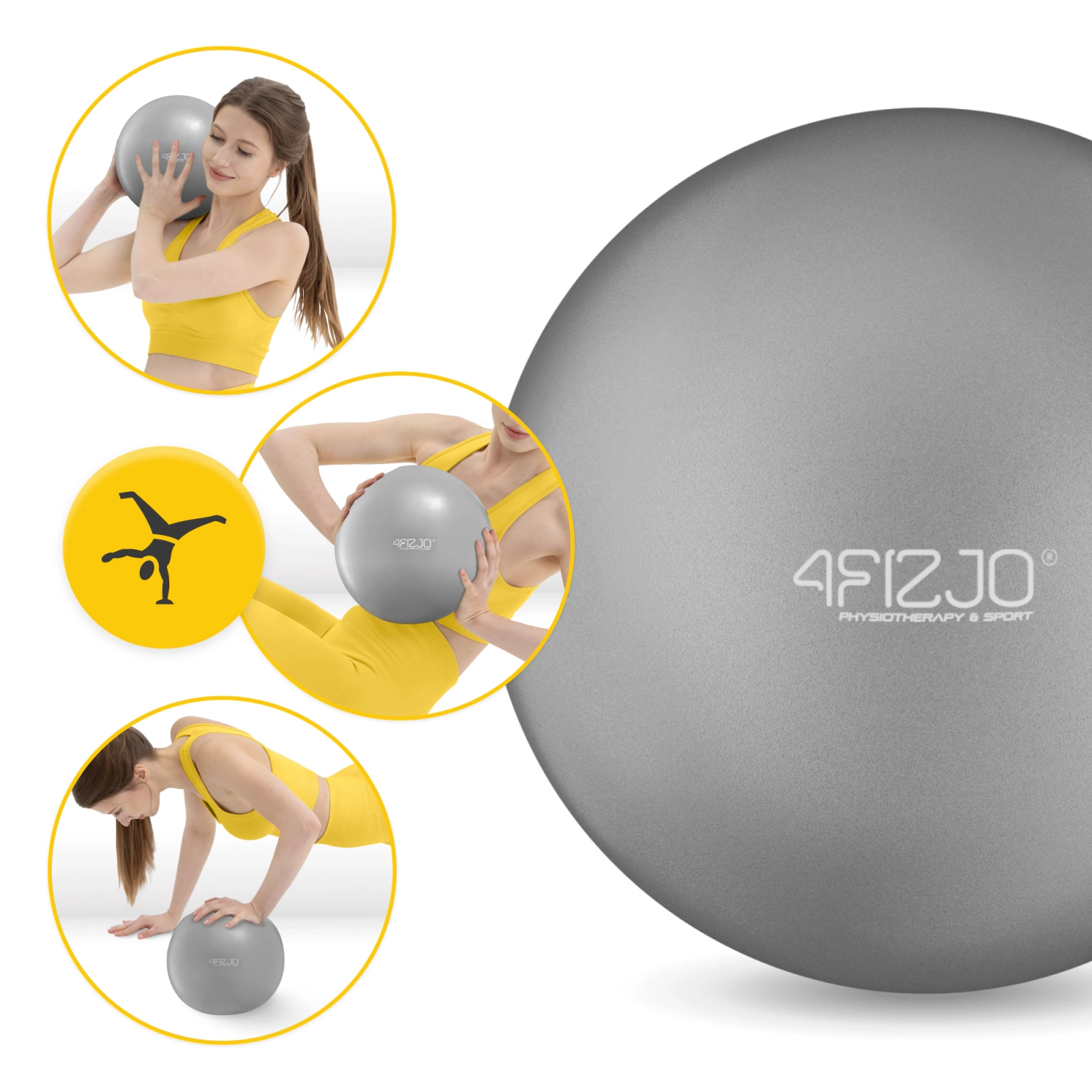 pilka gimnastyczna dmuchana do rehabilitacji