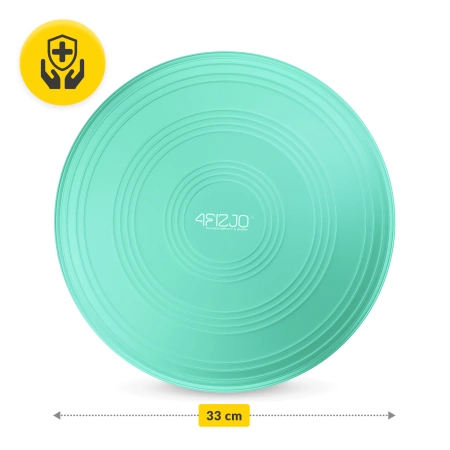 MED+ egyensúlyozó párna, 33 cm, türkizkék