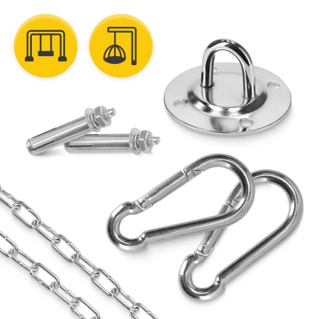 Mennyezetre szerelhető hinta- és függőágytartó