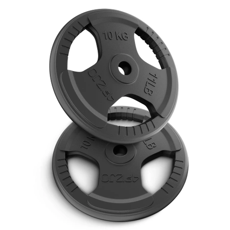 Öntöttvas súlytárcsa, 2 x 10 kg