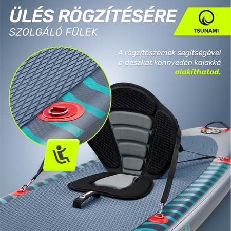 TSUNAMI SUP deszka, 350 cm, T03