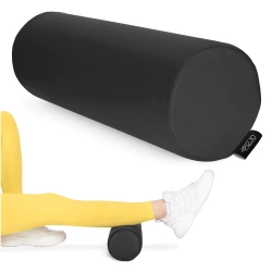 Masszázs henger, 30 x 10 cm, fekete