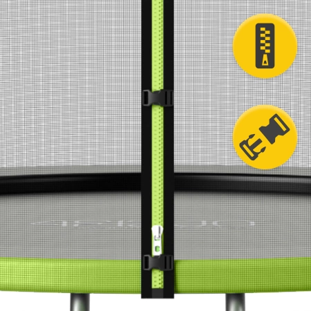 CLASSIC kerti trambulin gyermekeknek, 374 cm, 12 láb