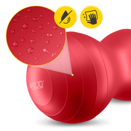 AIR BALL PEANUT gimnasztikai labda, piros