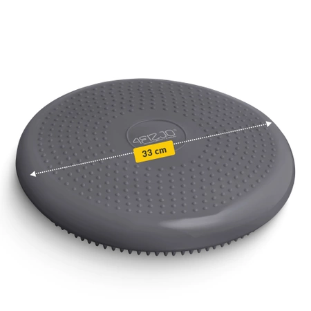 PRO+ egyensúlyozó párna, 33 cm, szürke