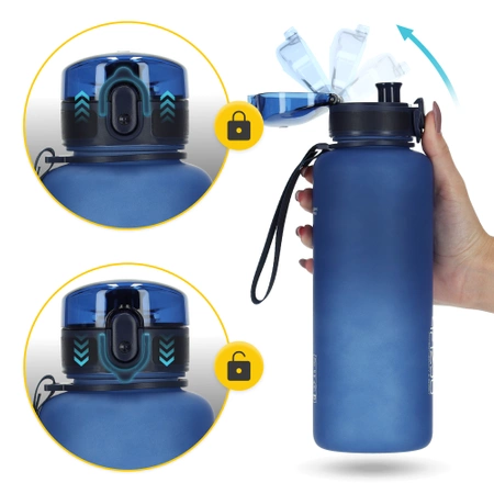 Sportkulacs, 1 L, kék