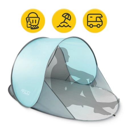 Önfelállító strandsátor, szürke