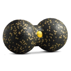 EPP dupla masszázslabda, 12 cm, arany