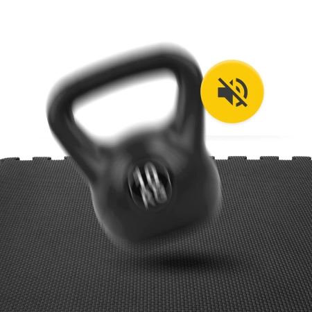 PUZZLE habszivacs védőszőnyeg, 60 x 60 cm, 6 db