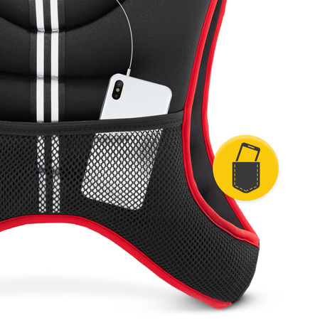 Súlyozott mellény edzéshez 10 kg