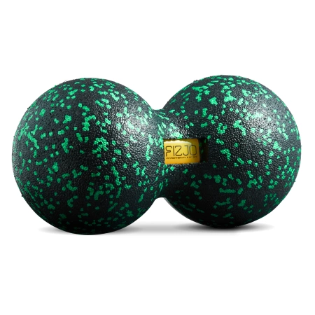 EPP dupla masszázslabda, 12 cm, zöld