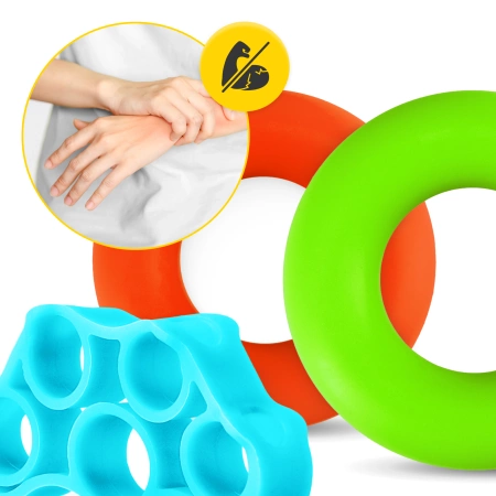 9 részes ujj- és marokerősítő gumikészlet