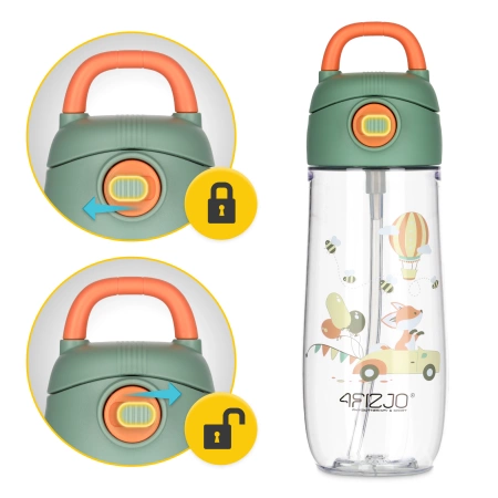 Gyermek kulacs, lufis minta, 550 ml