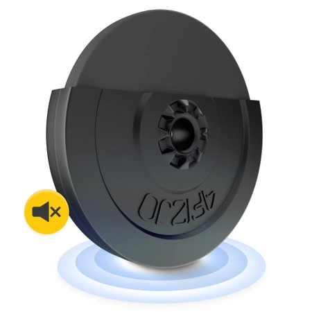 20 kg-os bitumenes súlyzókészlet + 180 cm-es egyenes súlyzórúd