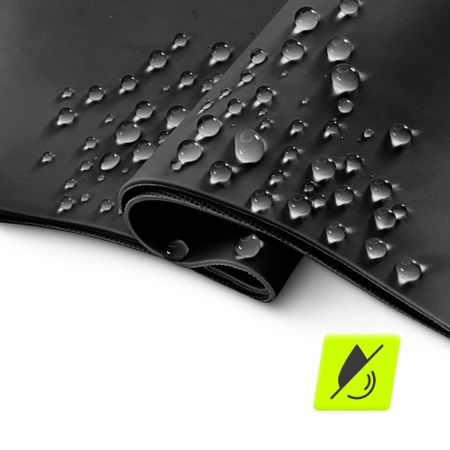 TSUNAMI gyerek úszósapka, fekete