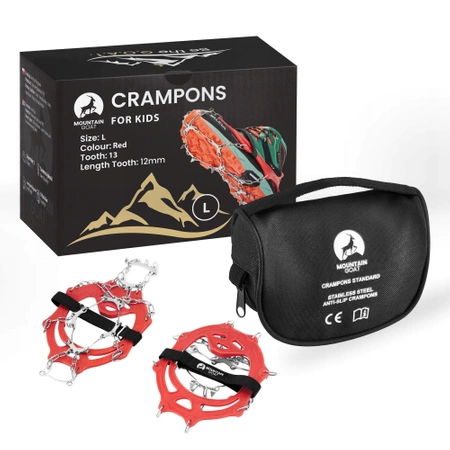 Csúszásgátló gyerek túrabakancsra, L (32–36)