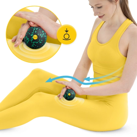 EPP masszázs labda, 8 cm, zöld