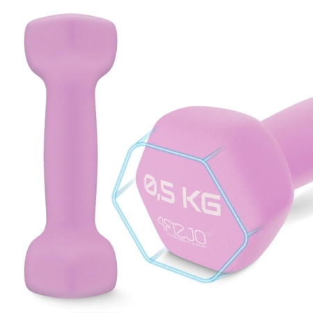 Classic öntöttvas kézisúlyzó, 2 x 0,5 kg