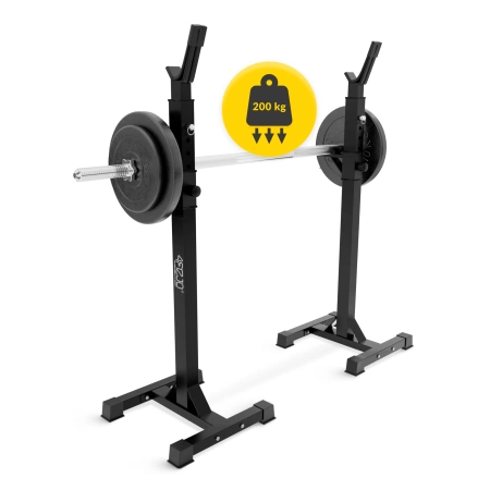 Állítható súlyzórúd tartó állvány