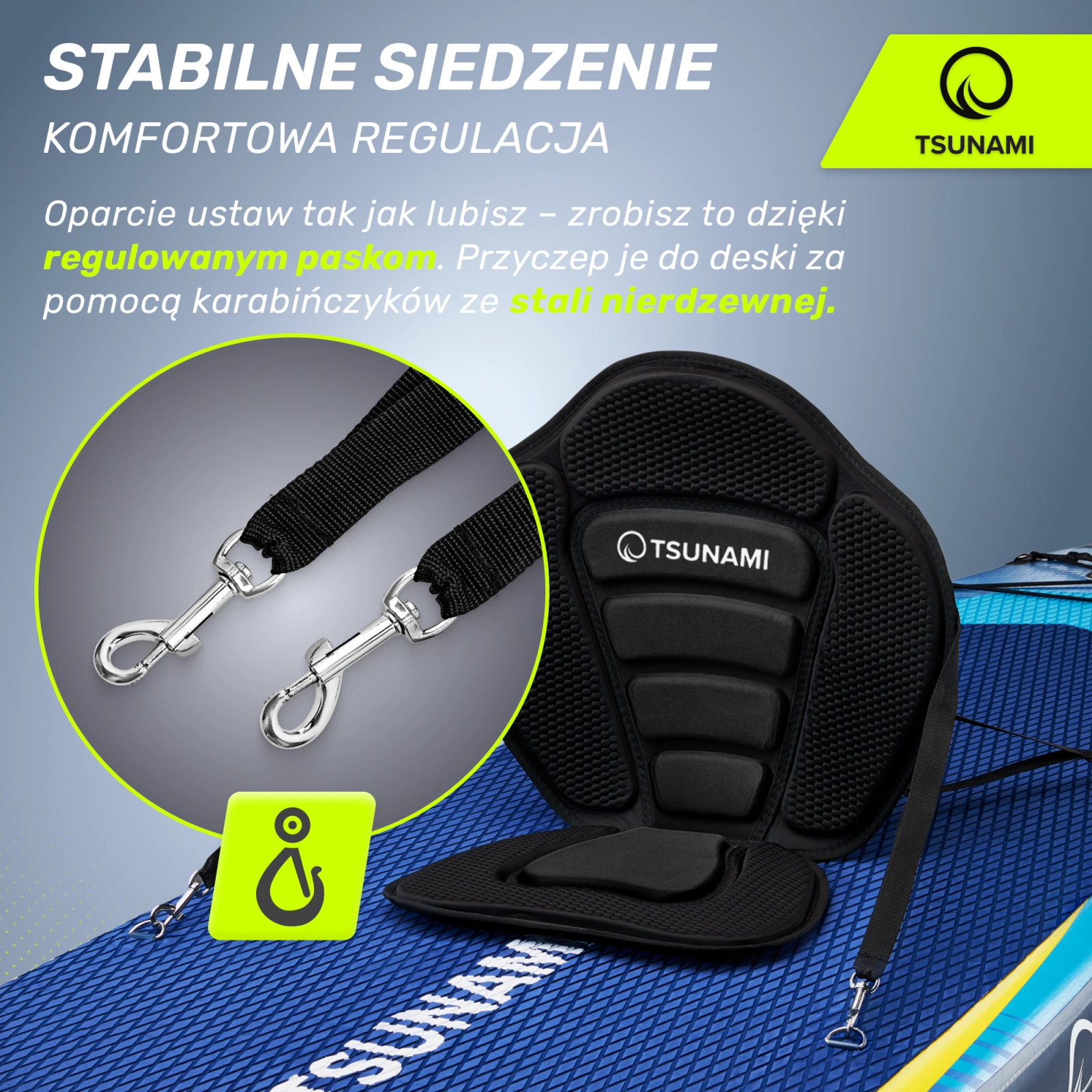 siedzisko do deski sup