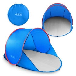 Összecsukható strandsátor, kék-piros