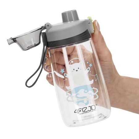 Gyermek kulacs, mackós minta, 550 ml