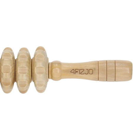 Nagy fa masszírozó henger