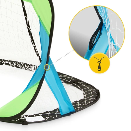 Összecsukható gyermek focikapu, 2 db